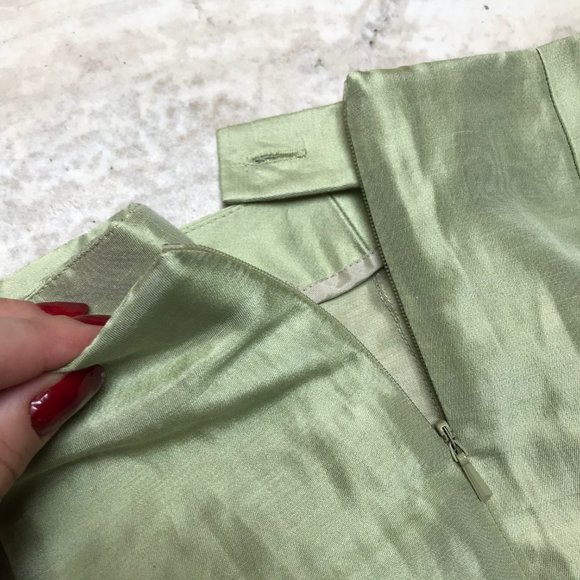 SIGRID OLSEN SILK/LINEN PANTS - Picture 4 of 8